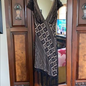 Form fitted lace dress